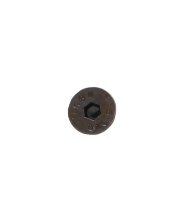 Vis métaux FHC tête fraisée empreinte hexagonale creuse Clé de 2.5 HC2.5 M4X10 Filetage total Classe 10.9 Acier