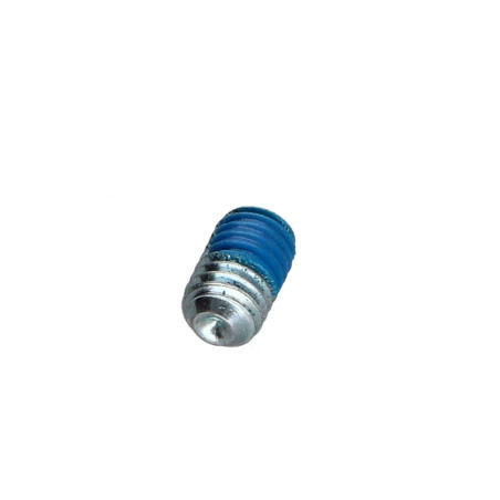 1 x Vis métaux Sans tête six pans creux (sthc) Clé de 3 HC3 M6X10 Bout cuvette Acier zingué Frein filet