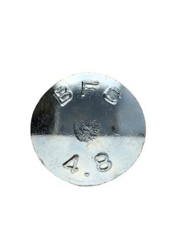 TRCC JAPY tête ronde collet carré M10X170 Filetage partiel Acier zingué
