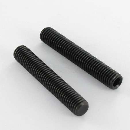 1 x Vis métaux Sans tête six pans creux (sthc) Clé de 2 HC2 M4X20 Bout plat Acier brut