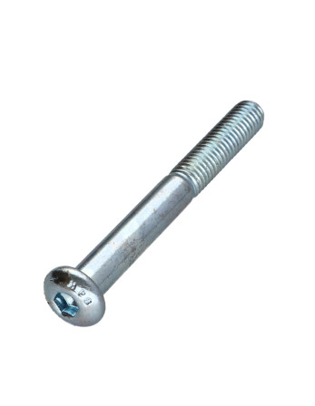 Vis métaux BHC (Tête Bombée Hexagonal creux) M8X70 Filetage partiel Classe 10.9 Clé de 5 HC5 Acier zingué