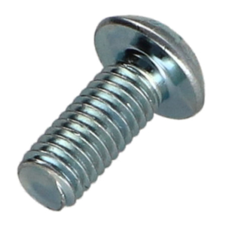 1 x Vis métaux Tête bombée TORX T20 M4X12 Classe 10.9 Acier zingué