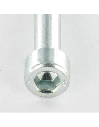 Vis métaux CHC BTR M8X70 Filetée sur 28 Classe 8.8 Clé de 6 HC6 Acier zingué