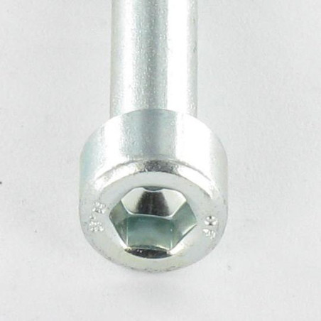 1 x Vis métaux CHC BTR M8X70 Filetée sur 28 Classe 8.8 Clé de 6 HC6 Acier zingué