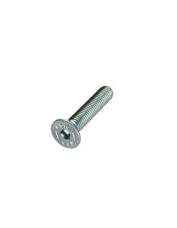 Vis métaux FHC tête fraisée empreinte hexagonale creuse Clé de 5 HC5 M8X30 Filetage total Classe 10.9 Acier