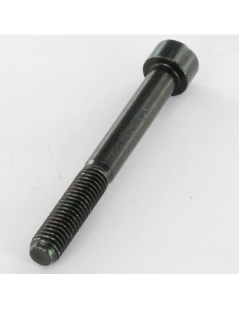 Vis métaux CHC BTR M8X70 Filetée sur 28 Classe 8.8 Clé de 6 HC6 Acier zingué noir