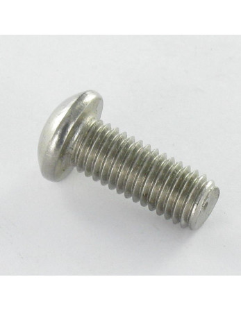 Vis métaux BHC (Tête Bombée Hexagonal creux) M8X25 Filetage total Classe 10.9 Clé de 5 HC5 Acier zingué
