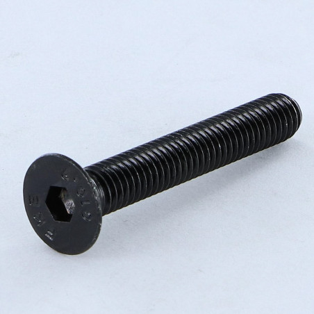 1 x Vis métaux FHC tête fraisée empreinte hexagonale creuse M5X6 Filetage total Classe 10.9 Clé de 2.5 HC2.5 Acier