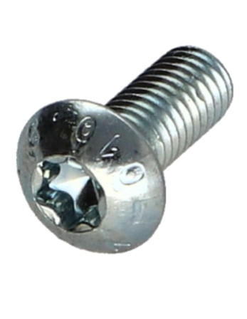 Vis métaux Tête bombée TORX T20 M4X20 Classe 10.9 Acier zingué