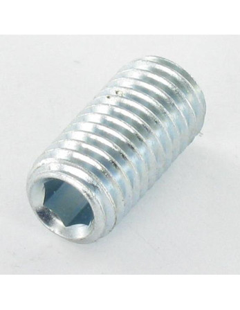 Vis métaux Sans tête six pans creux (sthc) Clé de 3 HC3 M6X8 Bout plat Acier zingué