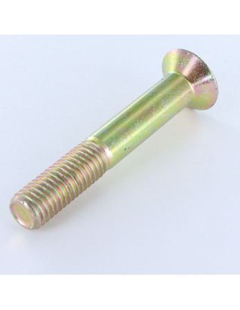 Vis métaux FHC tête fraisée empreinte hexagonale creuse M12X80 Filetée sur 30 Classe 10.9 Clé de 8 HC8