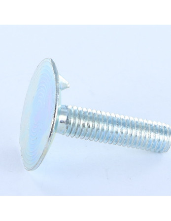 Vis métaux Tête fraisée M8X30 Filetée sur 20 2 PICOTS Acier zingué Classe 6.8