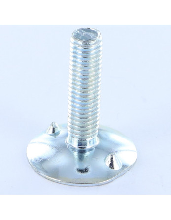 Vis métaux Tête fraisée M8X30 Filetée sur 20 2 PICOTS Acier zingué Classe 6.8