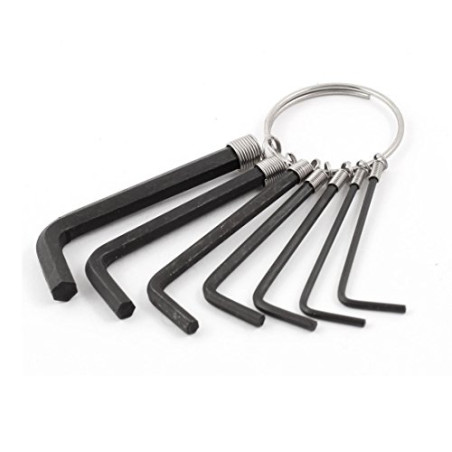 1 x Jeu de 7 CLES MALES Hexagonal creux 2 2.5 3 4 5 6 8