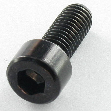 1 x Vis métaux CHC BTR M12X35 Filetage total Classe 8.8 Clé de 10 HC10 Acier zingué noir