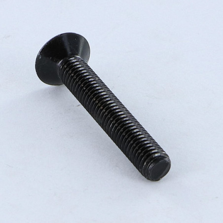1 x Vis métaux FHC tête fraisée empreinte hexagonale creuse M10X50 Filetage total Classe 10.9 Clé de 6 HC6 Acier brut