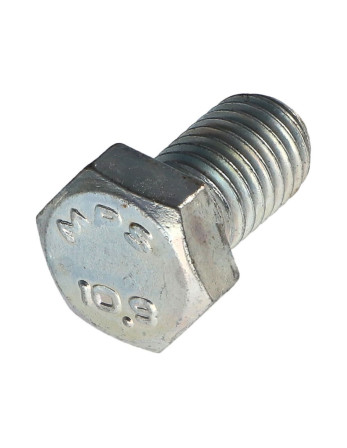 Vis métaux Tête hexagonale TH Pas Gauche M6X10 Classe 10.9 acier geomet