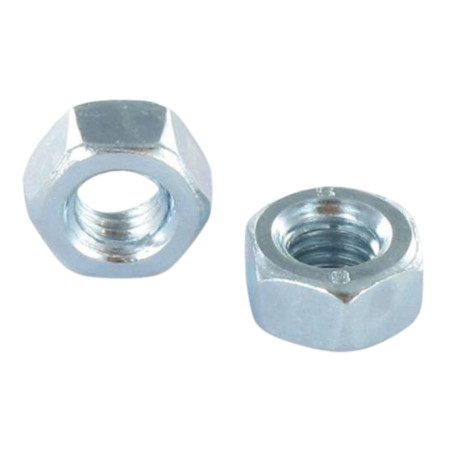 1 x Ecrou Hexagonal HU M14 Pas Gauche Classe 8 Acier zingué