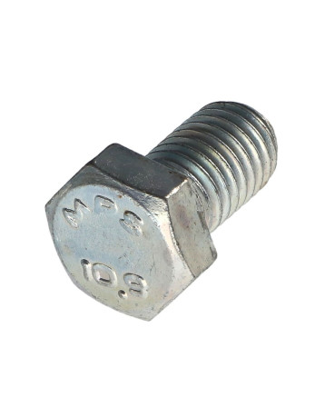 Vis métaux Tête hexagonale TH Pas Gauche M4X10 Classe 10.9 acier geomet