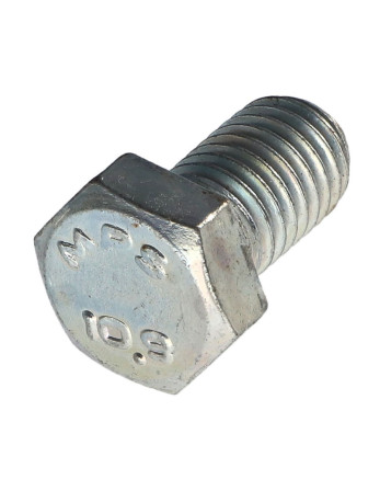 Vis métaux Tête hexagonale TH Pas Gauche M12X20 Classe 10.9 acier geomet