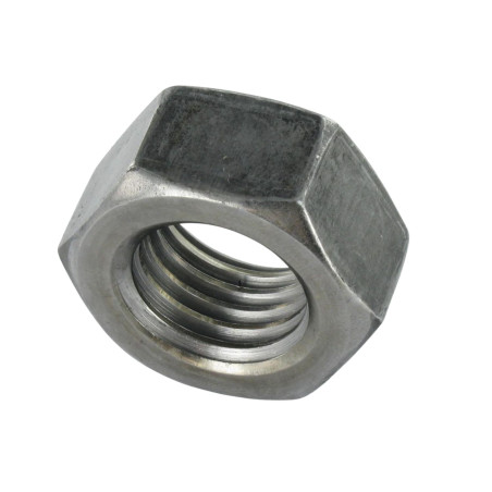 1 x Ecrou hexagonale M36 Pas Gauche Classe 8 Acier brut