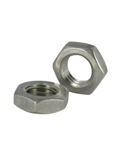 Ecrou hexagonale Pas Gauche M20 Inox A2