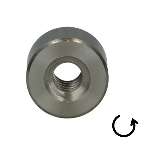 1 x Ecrou Cylindrique Filet Trapézoidale Droite 18X4 BRONZE