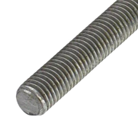 1 x Filet Acier brut M10X295 Pas Gauche