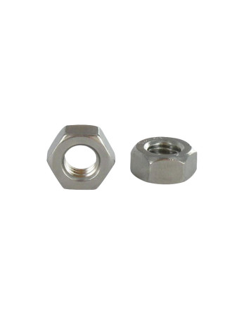 Ecrou HUAGONAL Pas Gauche M10 Inox A4