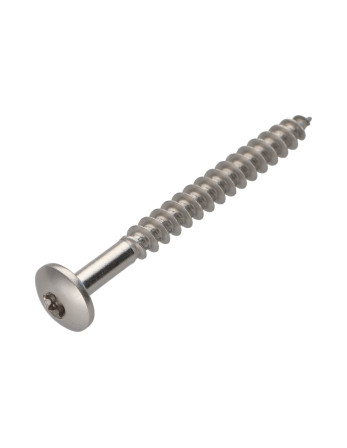Vis Penture 7X70 Filetée sur 54 TORX T30 Inox A2