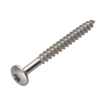 1 x Vis Penture 7X70 Filetée sur 54 TORX T30 Inox A2