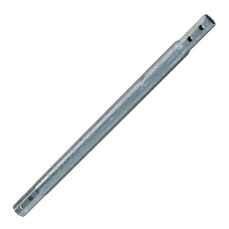 1 x Extension pour vis de fondation 89X5X1500 Forte tenue à la corrosion Acier galvanisé à chaud