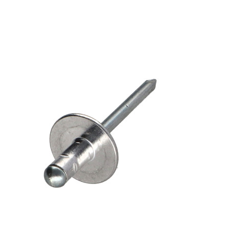 1 x Rivet aveugle Aluminium Tige acier 4.8X17 Tête large Multi-serrage POLYGRIP