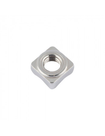 Ecrou carré à souder M4 7X7X3.5 Inox A4