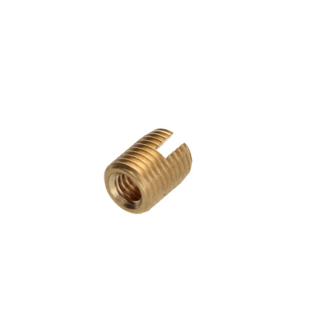 1 x Insert Fileté à fente Laiton M8X15
