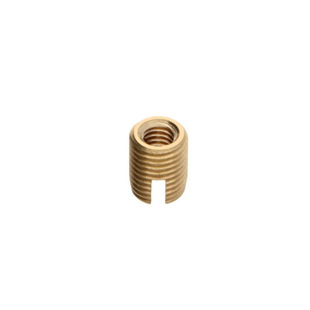 1 x Insert Fileté à fente Laiton M8X15