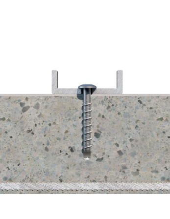 Vis béton Tête Bombée TORX TORX T30 6X40 Acier zingué