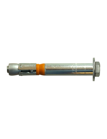 Boulon (vendu avec Ecrou) Ancrage M12X117 Avec Vis métaux Tête hexagonale TH Acier zingué