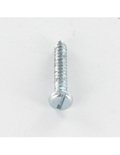 Vis tôle Tête cylindrique TC Fendue 3.9X19 Acier zingué 2