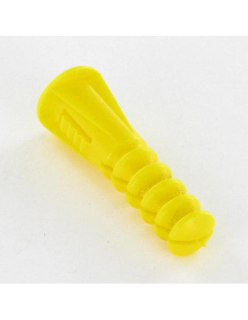 Cheville à collerette RAM RC 7X30 jaune