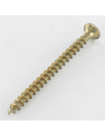Vis Spax Tête fraisée Pozi N°1 2X16 Diamètre de tête: 4.3 Filetage total YELLOX microvis