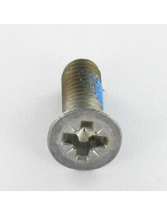 Vis métaux Tête fraisée Pozi N°2 M5X16 Acier zingué +... 2