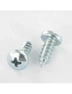Vis tôle tête cylindrique bombée large Phillips n° 3...