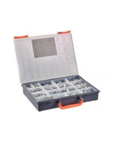 Assortiment de 570 Vis métaux Tête hexagonale TH Filetage...