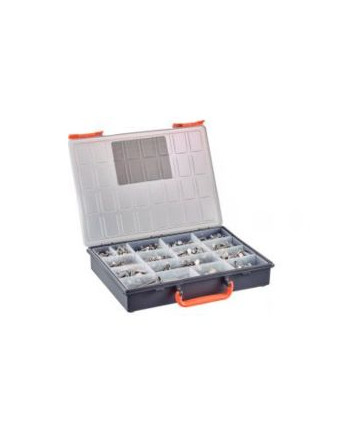 Assortiment de 570 Vis métaux Tête hexagonale TH Filetage total Inox A4