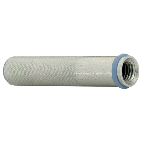 1 x Douille métallique pour mortier chimique M8X80 Acier zingué