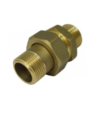 Raccord union droit 20x27 (3/4") Mâle / Mâle Laiton Figure 344
