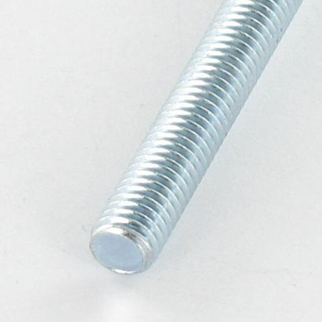 1 x Vis métaux Tête Bombée Large Pozi N°3 / Fendue M8X40 Acier zingué