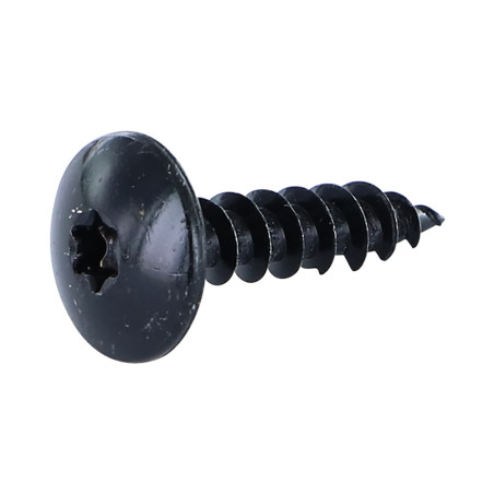 1 x Vis bois TEKOR Vis Penture 7X30 Filetée sur 30 TORX T30 Acier zingué noir Pointe antifendage type 17