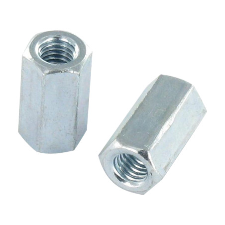 1 x Entretoise Hexagonal Femelle femelle M6 10X60 Filetée sur 10/10 Acier zingué